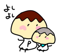 mushroom life baby2 sticker #14144275