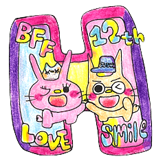 "BFF LS" byHAPPY!!!-HAPPY!!!12th