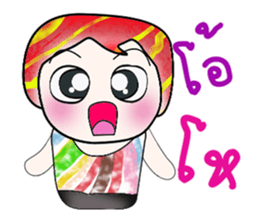 Hello!!! My name is Yoshi. ^__^!! sticker #14144857