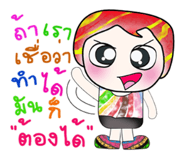 Hello!!! My name is Yoshi. ^__^!! sticker #14144879