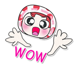 Hi! My name is Haka.^_^ sticker #14145050