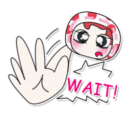 Hi! My name is Haka.^_^ sticker #14145051