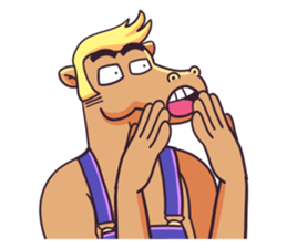 Happy Horseman sticker #14145295