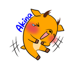 AKINA's exclusive sticker sticker #14145398