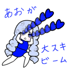 idol otaku-chan6 -DEEP BLUE- sticker #14145648