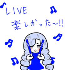 idol otaku-chan6 -DEEP BLUE- sticker #14145657
