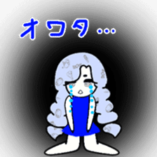 idol otaku-chan6 -DEEP BLUE- sticker #14145665