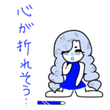 idol otaku-chan6 -DEEP BLUE- sticker #14145666