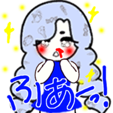 idol otaku-chan6 -DEEP BLUE- sticker #14145669