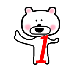 Happy New Year Bear!!! sticker #14145856