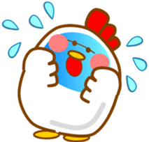 Fun chicken sticker #14146212