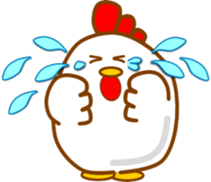 Fun chicken sticker #14146233