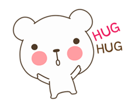 PaoPao : Cute Bear Animation sticker #14147239