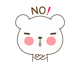 PaoPao : Cute Bear Animation sticker #14147244