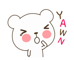 PaoPao : Cute Bear Animation sticker #14147246