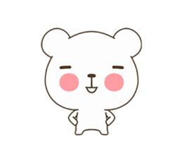 PaoPao : Cute Bear Animation sticker #14147251