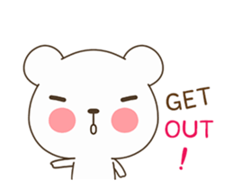 PaoPao : Cute Bear Animation sticker #14147259