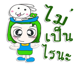 ..Mr. Yada. and rabbit.. sticker #14147540