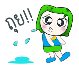 Hello!! My name is Yada. sticker #14147639