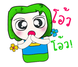 Hello!! My name is Yada. sticker #14147641