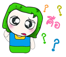 Hello!! My name is Yada. sticker #14147642