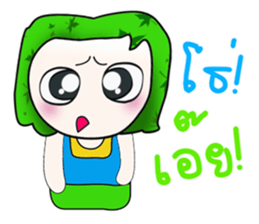 Hello!! My name is Yada. sticker #14147644