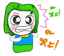 Hello!! My name is Yada. sticker #14147645