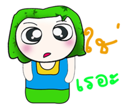 Hello!! My name is Yada. sticker #14147647