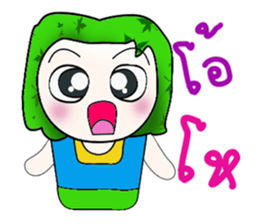 Hello!! My name is Yada. sticker #14147649