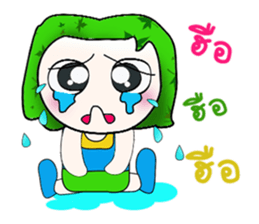 Hello!! My name is Yada. sticker #14147658