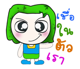 Hello!! My name is Yada. sticker #14147659