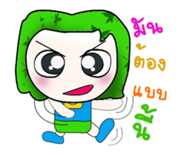 Hello!! My name is Yada. sticker #14147663