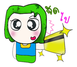 Hello!! My name is Yada. sticker #14147667