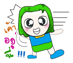 Hello!! My name is Yada. sticker #14147669