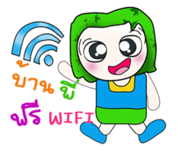 Hello!! My name is Yada. sticker #14147675