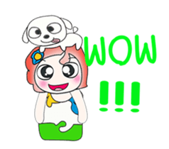 ..My name is Toto..and dog.^_^ sticker #14147879