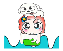 ..My name is Toto..and dog.^_^ sticker #14147880