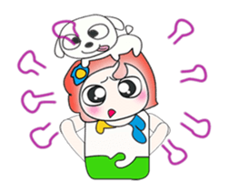 ..My name is Toto..and dog.^_^ sticker #14147884