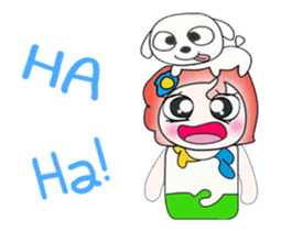 ..My name is Toto..and dog.^_^ sticker #14147885