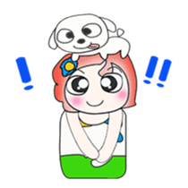 ..My name is Toto..and dog.^_^ sticker #14147888