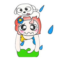 ..My name is Toto..and dog.^_^ sticker #14147889