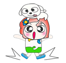 ..My name is Toto..and dog.^_^ sticker #14147891