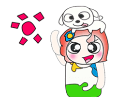 ..My name is Toto..and dog.^_^ sticker #14147894