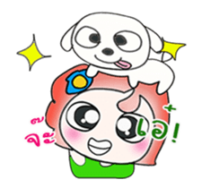 ..My name is Toto..and dog.^_^ sticker #14147896