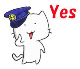 cats standard sticker #14147985