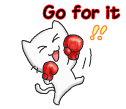 cats standard sticker #14147993