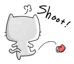 cats standard sticker #14148011