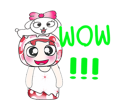 Mr. Saki. and dog. ^_^ sticker #14148175