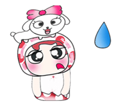 Mr. Saki. and dog. ^_^ sticker #14148177