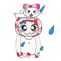 Mr. Saki. and dog. ^_^ sticker #14148185